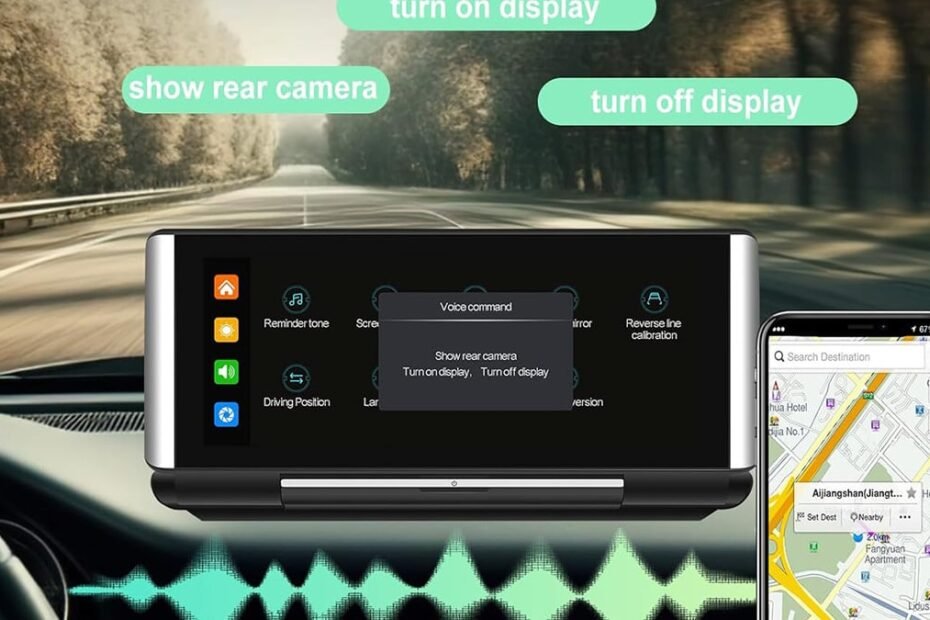 A new touchscreen display for your old car