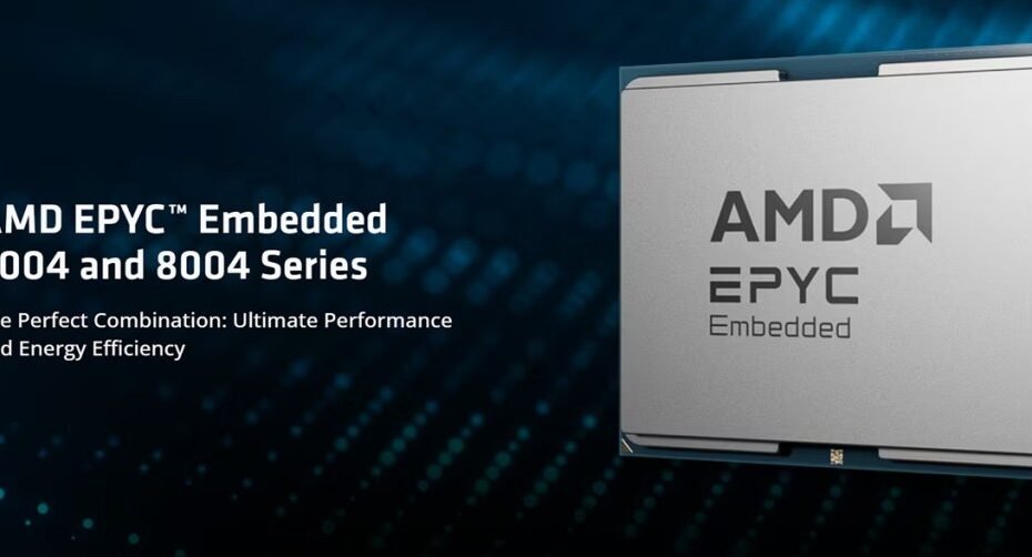 AMD launches Epyc embedded processors for compute-intensive, low-energy devices